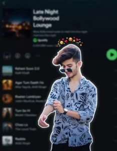 Spotify Background Music Ai Photo Editing Prompt