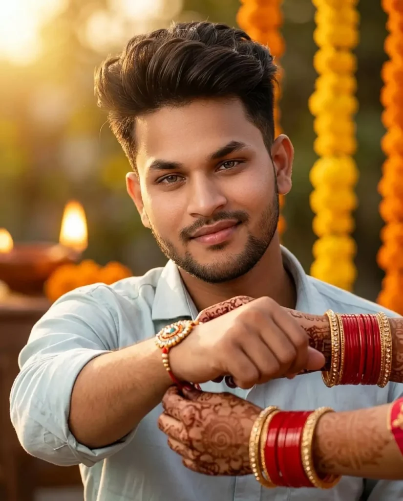 Happy Rakshabandhan Ai Photo Editing Prompt