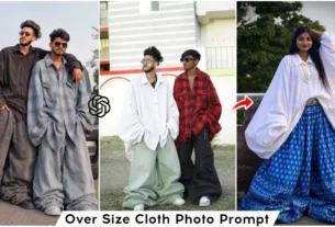 Over Size Cloth Ai photo Prompts Chatgpt
