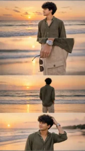 Aesthetic Beach Ai photo Editing Chatgpt