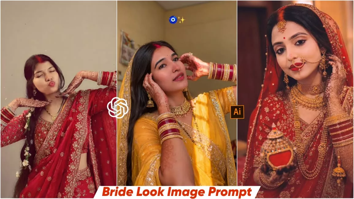 Bihari Bridal Look Ai Photo Editing Prompt