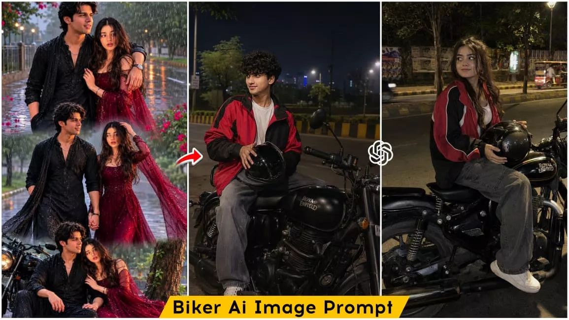 Biker Ai Photo Editing Prompt Chatgpt