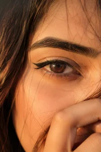 Gemini Eye Close Up Portrait Ai Photo Prompt