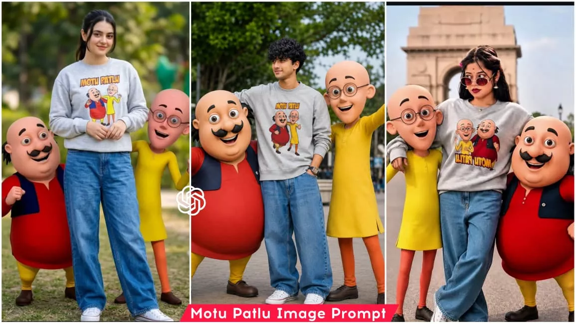 Motu Patlu Ai Photo Editing Prompt