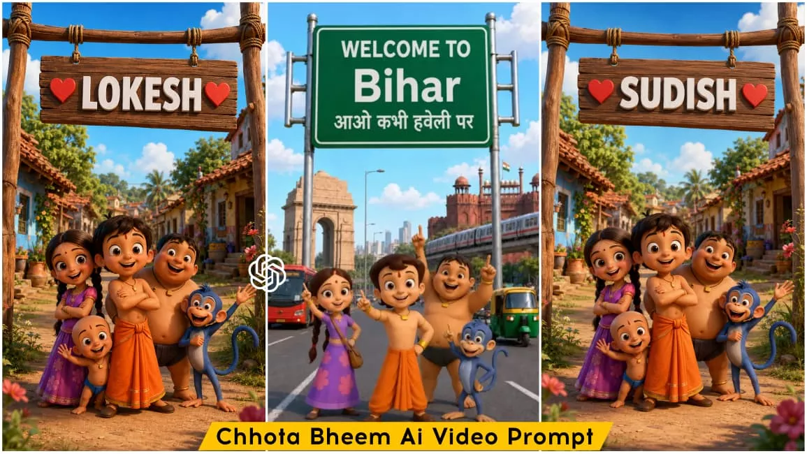 Chhota Bheem Ai Video Prompt