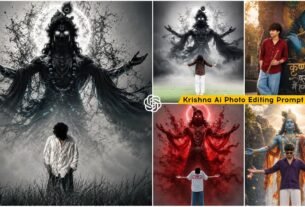 Cinematic Lord Krishna Ai Photo Editing Prompt