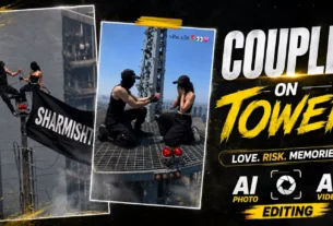 Couple On Tower Ai Photo Video Editing