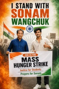 I Support Sonam Wangchuk Ai Photo Editing Prompt