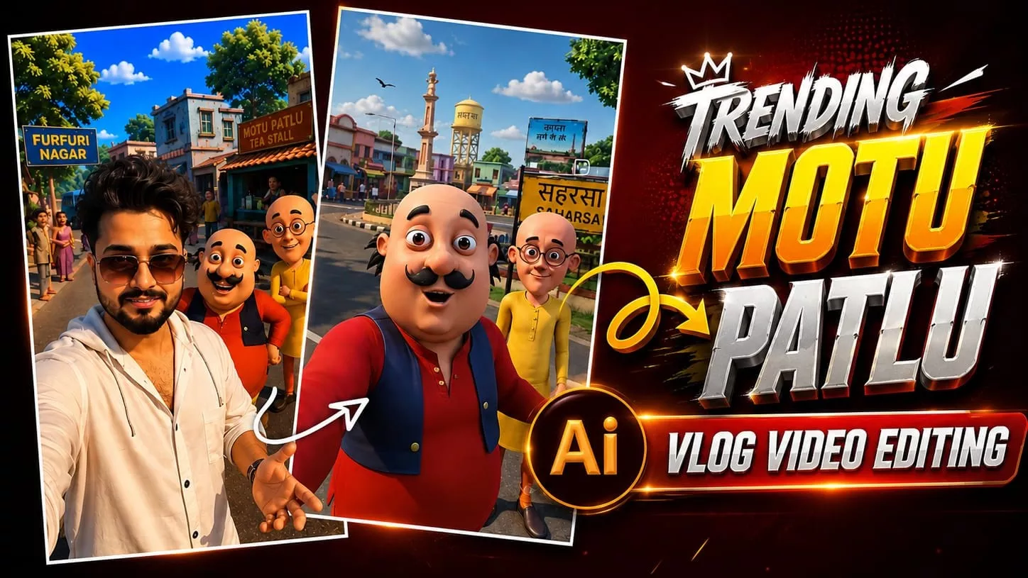 Motu Patlu Ai Video Editing Prompt