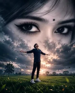 Trending Eye Sad Ai photo Editing Prompt