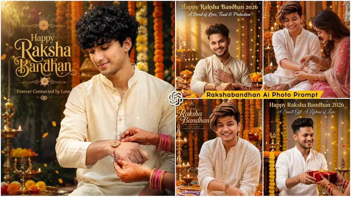 Happy Raksha Bandhan Ai Photo Editing Prompt Chatgpt 2026