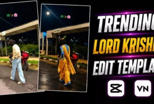 Viral Krishna Edit Capcut Template