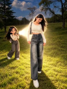 Anime Flashlight Ai Photo Editing Prompt