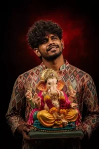 Ganesh Chathurthi Ai Photo Prompt Gemini