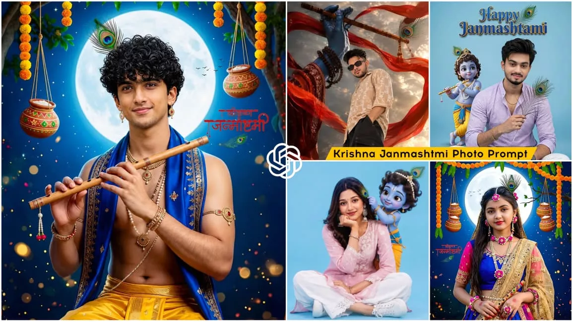 Trending Krishna Janmashtami Ai Photo Editing Prompt 2026