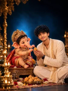 Trending Ganesh Chathurthi Ai Photo Prompt